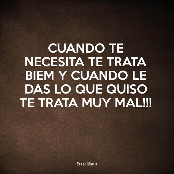 Cartel para cuando te necesita te