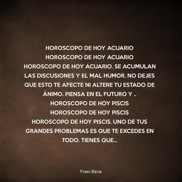 Cartel para: Horoscopo de Hoy Acuario Horoscopo de Hoy Acuario