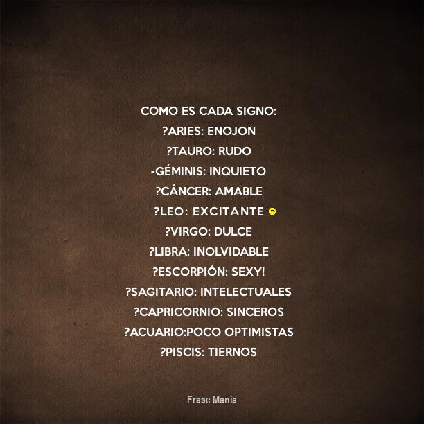 Cual Es El Signo Mas Enojon