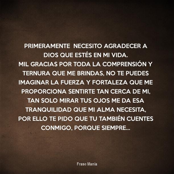 Lo Que Necesito Es Amor Comprensión Y Ternura