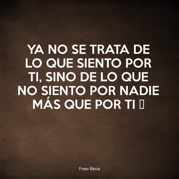 Cartel para Ya no se trata de lo que siento por ti, sino de lo que no Cartel para Ya no se trata de lo que siento por ti, sino de lo que no