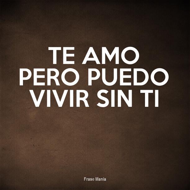 Te Amo Y Te Amo Y No Puedo Mas