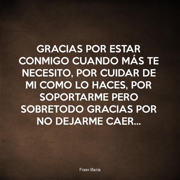 Cartel para Gracias por estar conmigo