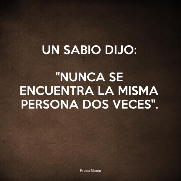 Cartel para Un sabio dijo ''Nunca