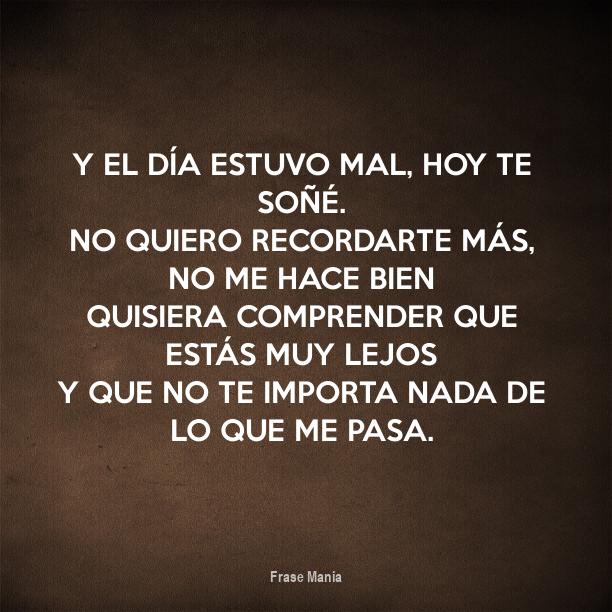 Y El No Tenerte Me Hace Daño