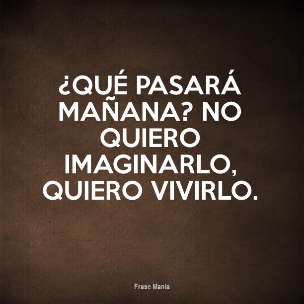 Cartel para ¿Qué pasará mañana? No