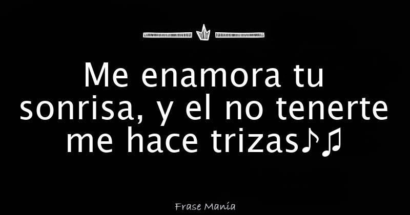 Y El No Tenerte Me Hace Dano